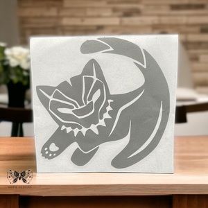 Black Panther Vinyl Decal
